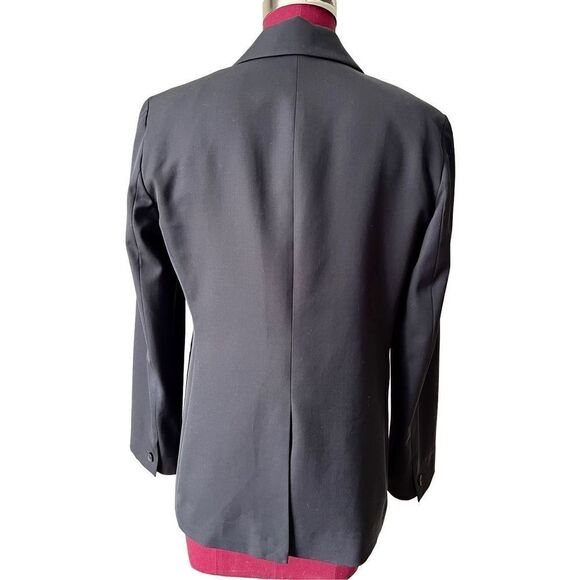 Everlane The Italian GoWeave Black Classic Blazer size 6 Wool - Picture 7 of 12